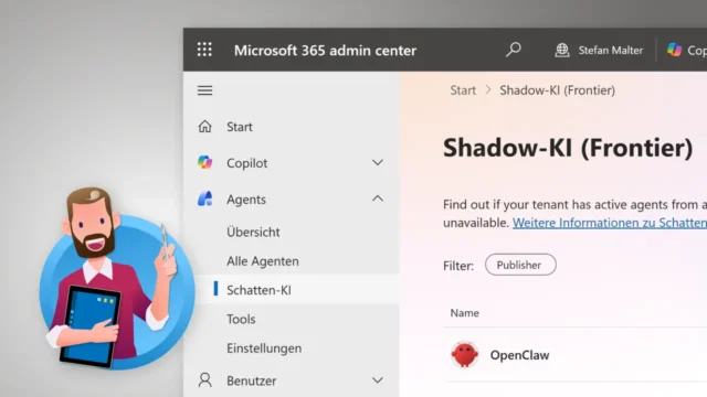 Schatten-KI erkennen und blockieren: Schutz vor Agenten in Microsoft 365