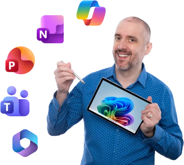 Stefan Malter mit Microsoft 365 und Copilot+ PC
