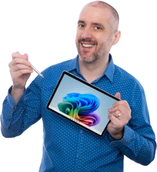 Stefan Malter mit Copilot+ PC