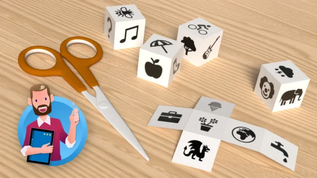 Story Cubes selber machen: Vorlage mit PowerPoint erstellen