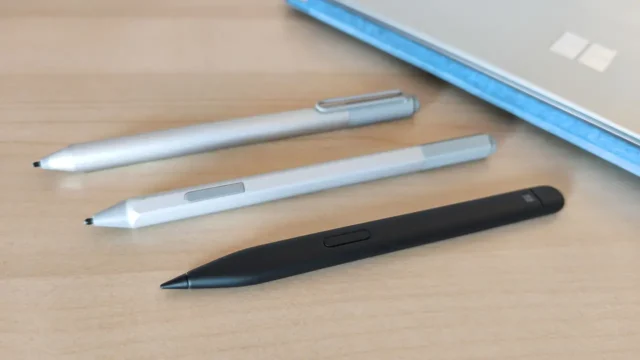 drei Varianten des Surface Pen