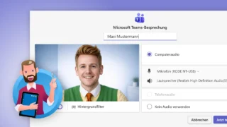 Microsoft Teams: Besprechung planen & durchführen [Anleitung]