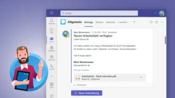 Microsoft Teams: Dateien hochladen, Dokumente teilen