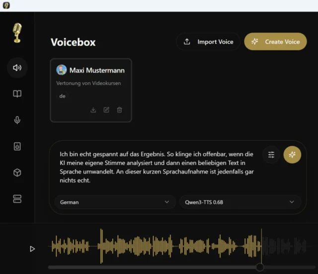 Text in Audio umwandeln