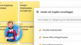 Microsoft Whiteboard mit Copilot: Brainstorming mit KI