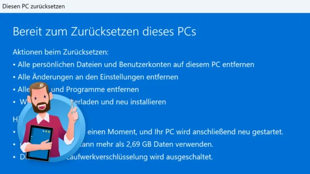 Windows-PC zurücksetzen per Wiederherstellung [Anleitung]
