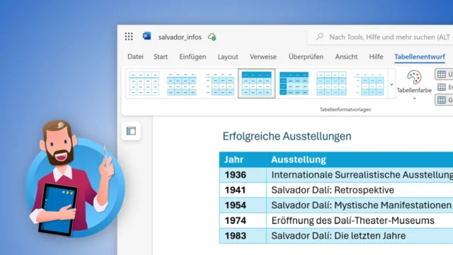 Microsoft Word: Tabelle erstellen und formatieren [Anleitung]