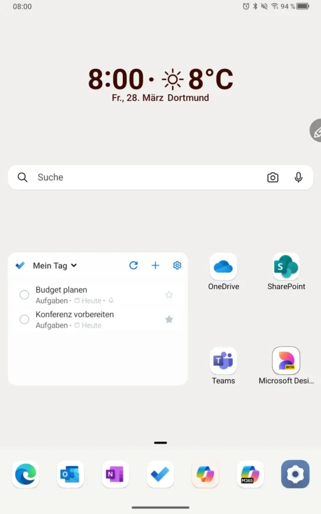 verschiedene Farbmodi auf dem XPPen Magic Note Pad